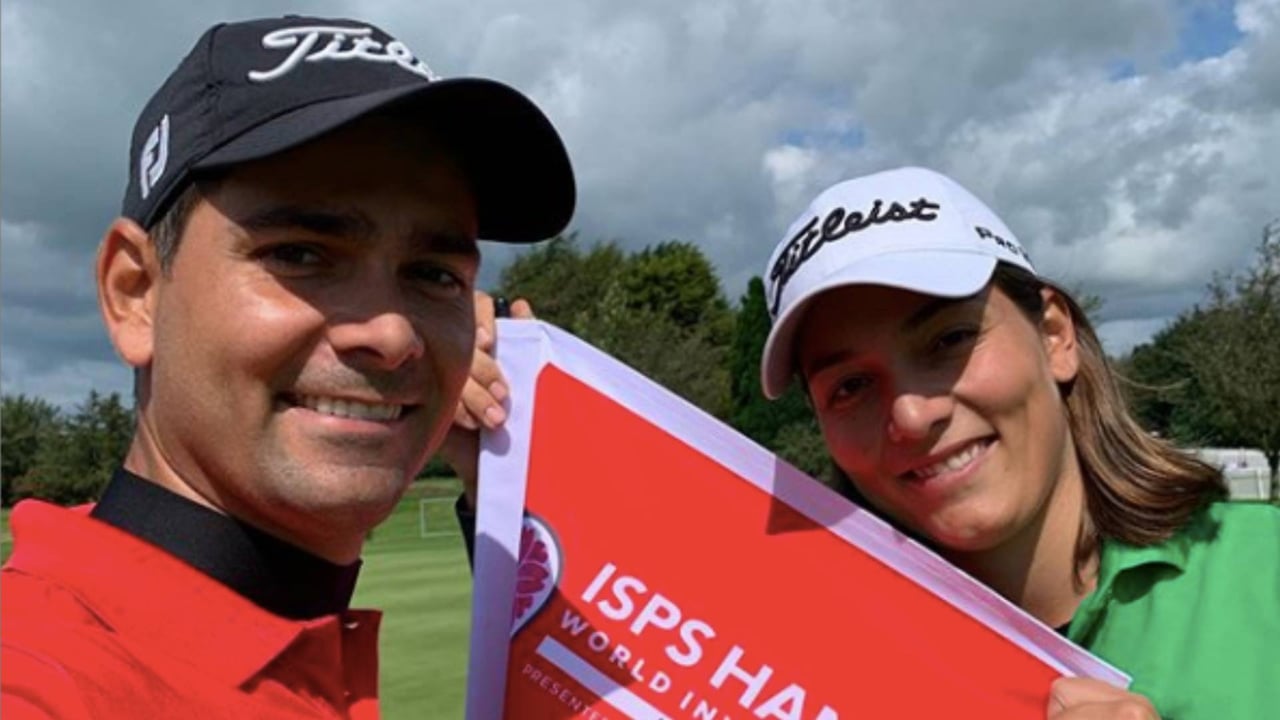 Karolin und Moritz Lampert freuen sich sichtlich über ihre erste gemeinsame Turnierteilnahme seit über acht Jahren. (Foto: Instagram / @molampert) Karolin und Moritz Lampert freuen sich sichtlich über ihre erste gemeinsame Turnierteilnahme seit über acht Jahren. (Foto: Instagram / @molampert)