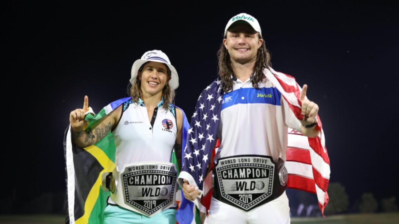 Kyle Berkshire darf sich nun den besten "Longhitter" der Welt nennen. (Foto: Golfword) Kyle Berkshire darf sich nun den besten "Longhitter" der Welt nennen. (Foto: Golfword)