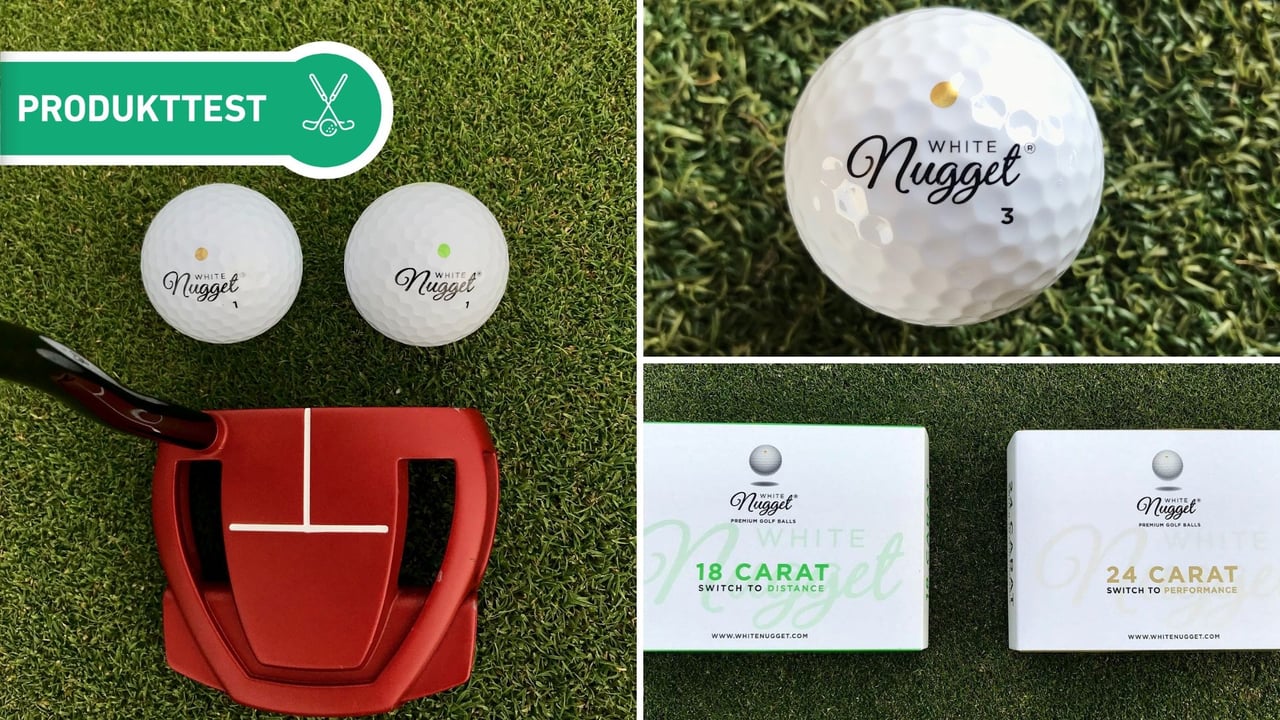 Wir haben die White Nugget Golfbälle ausführlich unter die Lupe genommen. (Foto: Golf Post) Wir haben die White Nugget Golfbälle ausführlich unter die Lupe genommen. (Foto: Golf Post)