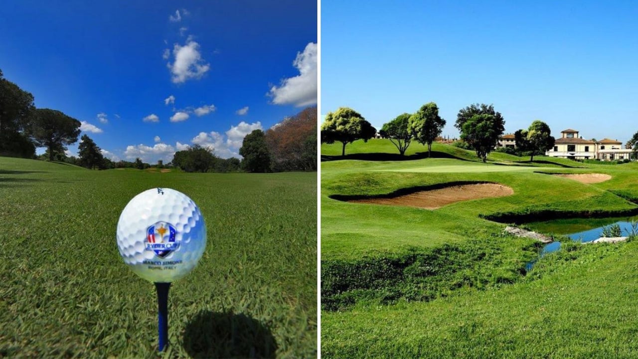 Der Marco Simone Golf and Country Club erstrahlt im Glanz. (Foto: Instagram/@marcosimonegolf) Der Marco Simone Golf and Country Club erstrahlt im Glanz. (Foto: Instagram/@marcosimonegolf)