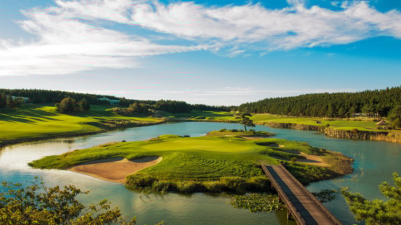 Für die Stars der PGA Tour geht es auf die südkoreanische Insel Jeju zum CJ Cup. (Foto: Nine Bridges)