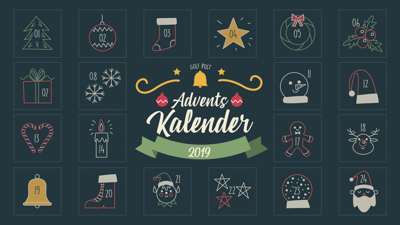 Ab dem 01. Dezember finden Sie im Golf Post Adventskalender tolle Preise von namhaften Partnern. (Foto: Golf Post) Ab dem 01. Dezember finden Sie im Golf Post Adventskalender tolle Preise von namhaften Partnern. (Foto: Golf Post)