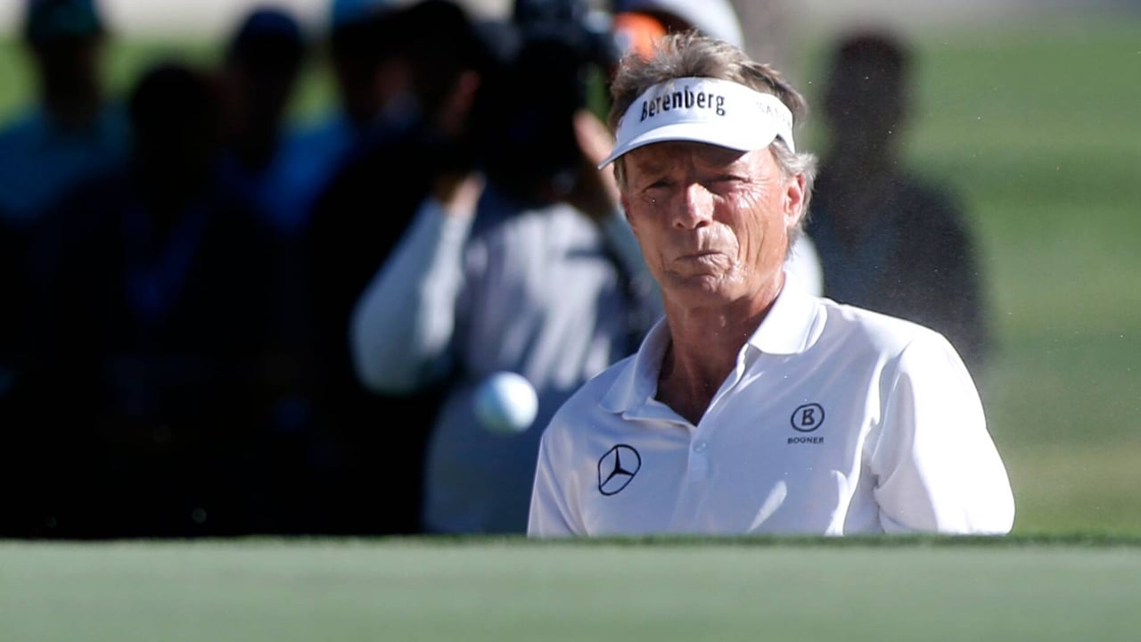 Vier Schläge trennen ihn aktuell von seinem sechsten Charles-Schwab-Cup-Triumph: Bernhard Langer. (Foto: Getty) Vier Schläge trennen ihn aktuell von seinem sechsten Charles-Schwab-Cup-Triumph: Bernhard Langer. (Foto: Getty)