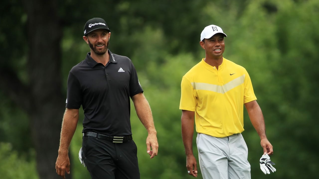 Dustin Johnson wird nicht bei Tiger Woods' Hero World Challenge dabei sein. (Foto: Getty) Dustin Johnson wird nicht bei Tiger Woods' Hero World Challenge dabei sein. (Foto: Getty)