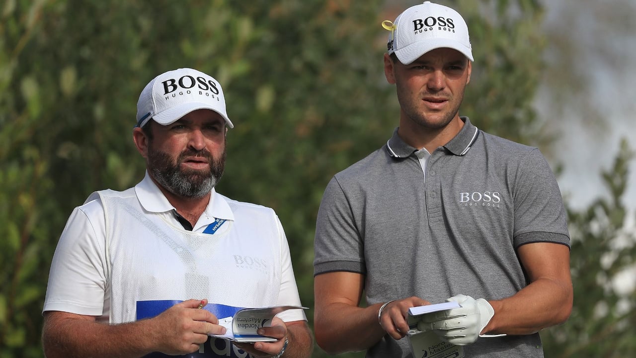 Craig Connelly und Martin Kaymer beim Nordea Masters im August 2018. (Foto: Getty) Craig Connelly und Martin Kaymer beim Nordea Masters im August 2018. (Foto: Getty)