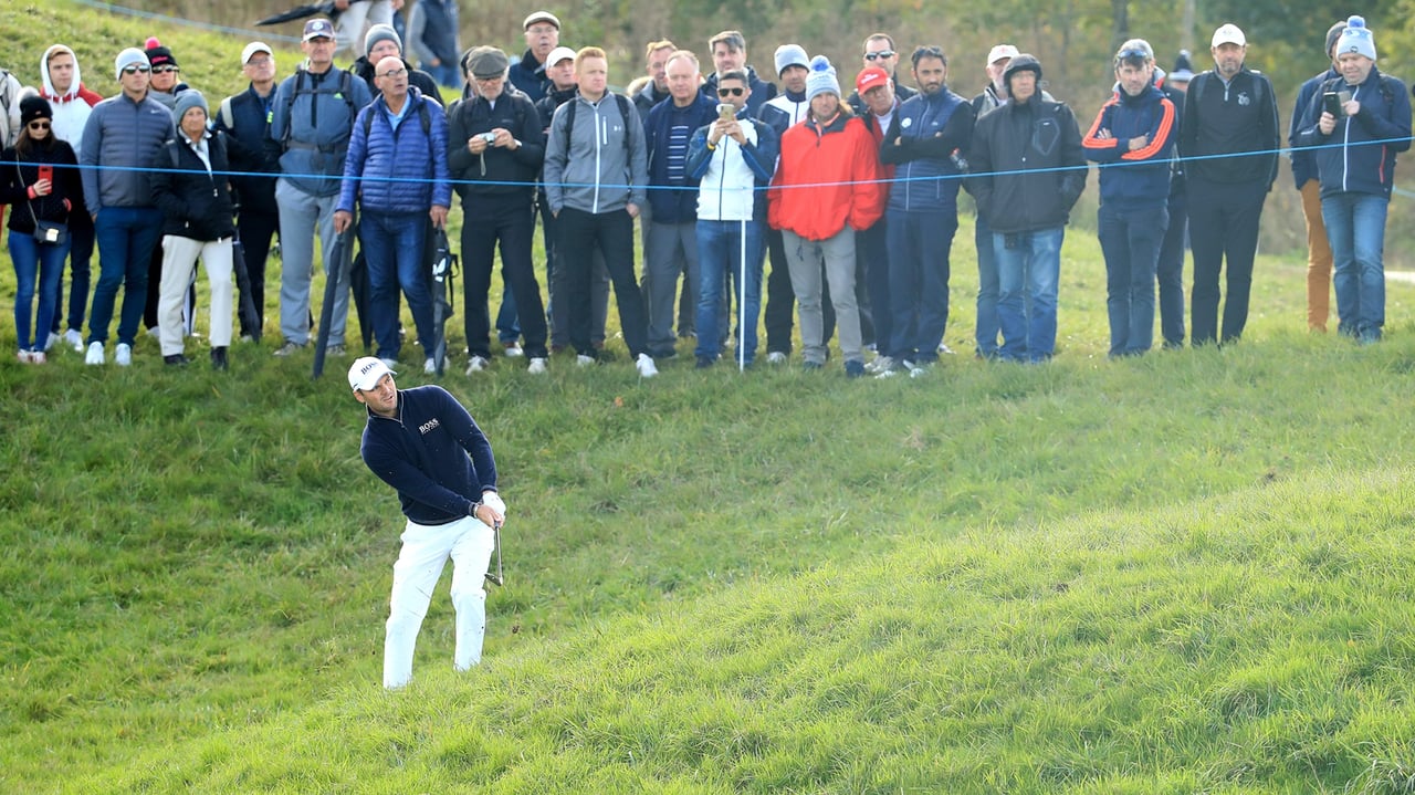 Steckt im Rough - so konnte man die von Situation Martin Kaymer 2019 beschreiben. (Foto: Getty)