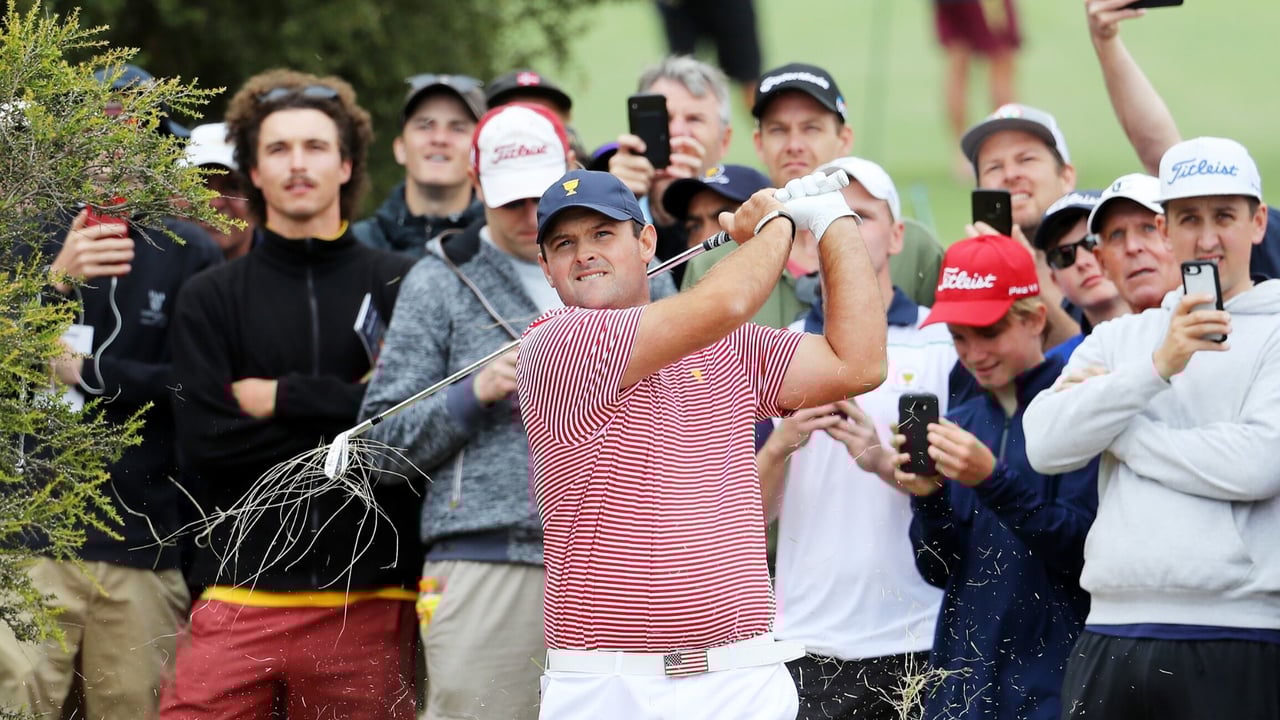 Patrick Reed hatte am ersten Tag beim Presidents Cup keinen leichten Stand. (Bildquelle: Getty) Patrick Reed hatte am ersten Tag beim Presidents Cup keinen leichten Stand. (Bildquelle: Getty)