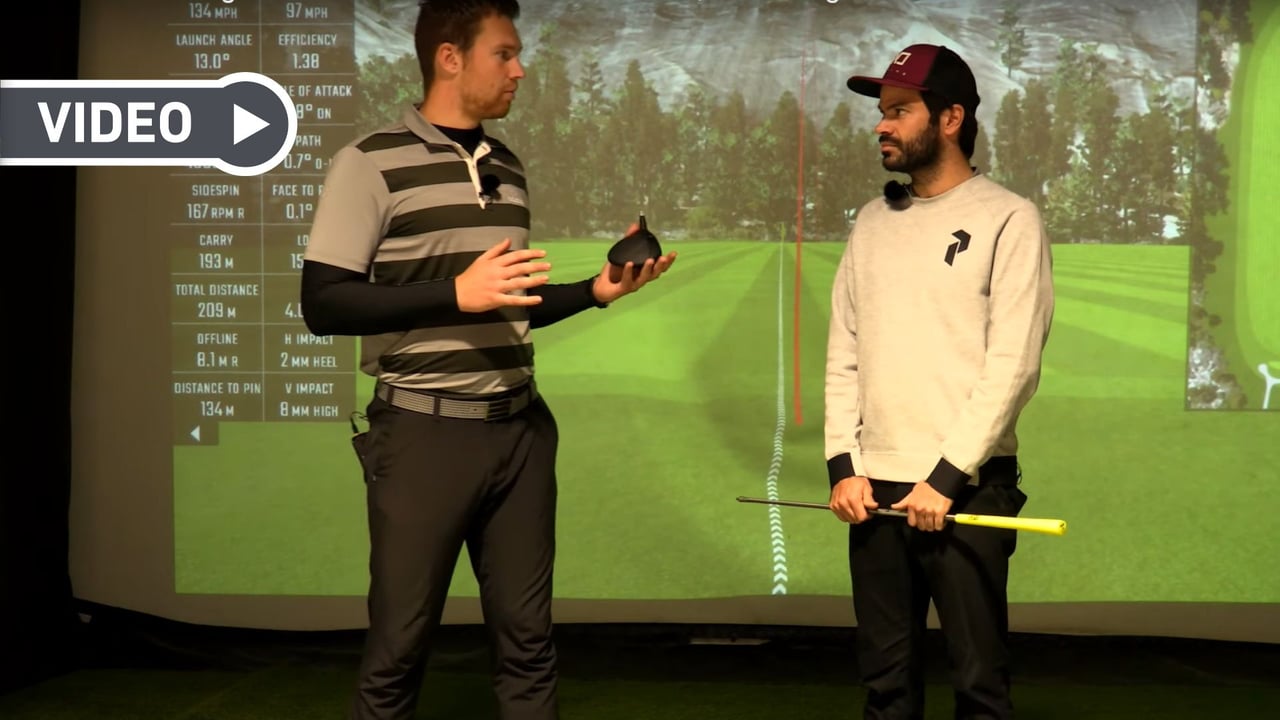 Birdietrain erklärt, was wichtiger ist: Der Schlägerkopf oder der Schlägerschaft. (Foto: Youtube.com/@Birdietrain) Birdietrain erklärt, was wichtiger ist: Der Schlägerkopf oder der Schlägerschaft. (Foto: Youtube.com/@Birdietrain)