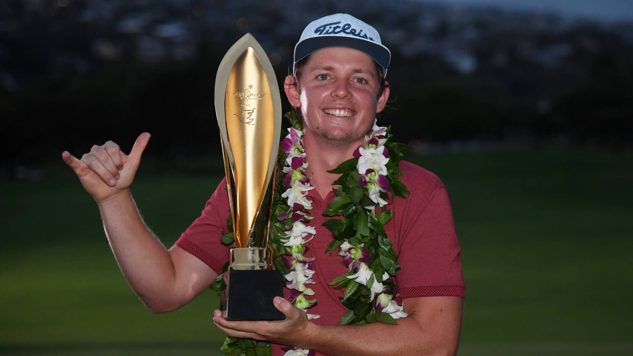 Cameron Smith gewinnt die Sony Open auf Hawaii und spendet an seine Heimat. (Foto: Getty) Cameron Smith gewinnt die Sony Open auf Hawaii und spendet an seine Heimat. (Foto: Getty)