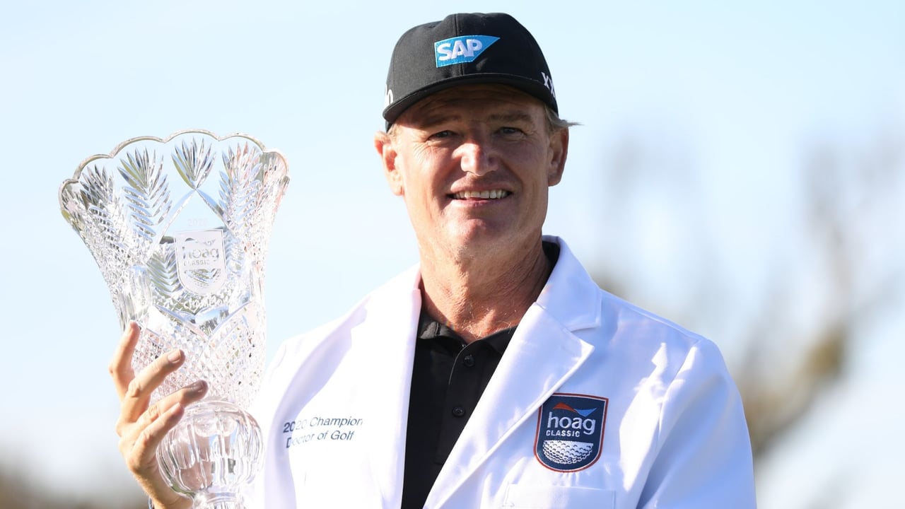 Ernie Els gewinnt erstmals auf der PGA Tour Champions (Foto: Getty) Ernie Els gewinnt erstmals auf der PGA Tour Champions (Foto: Getty)