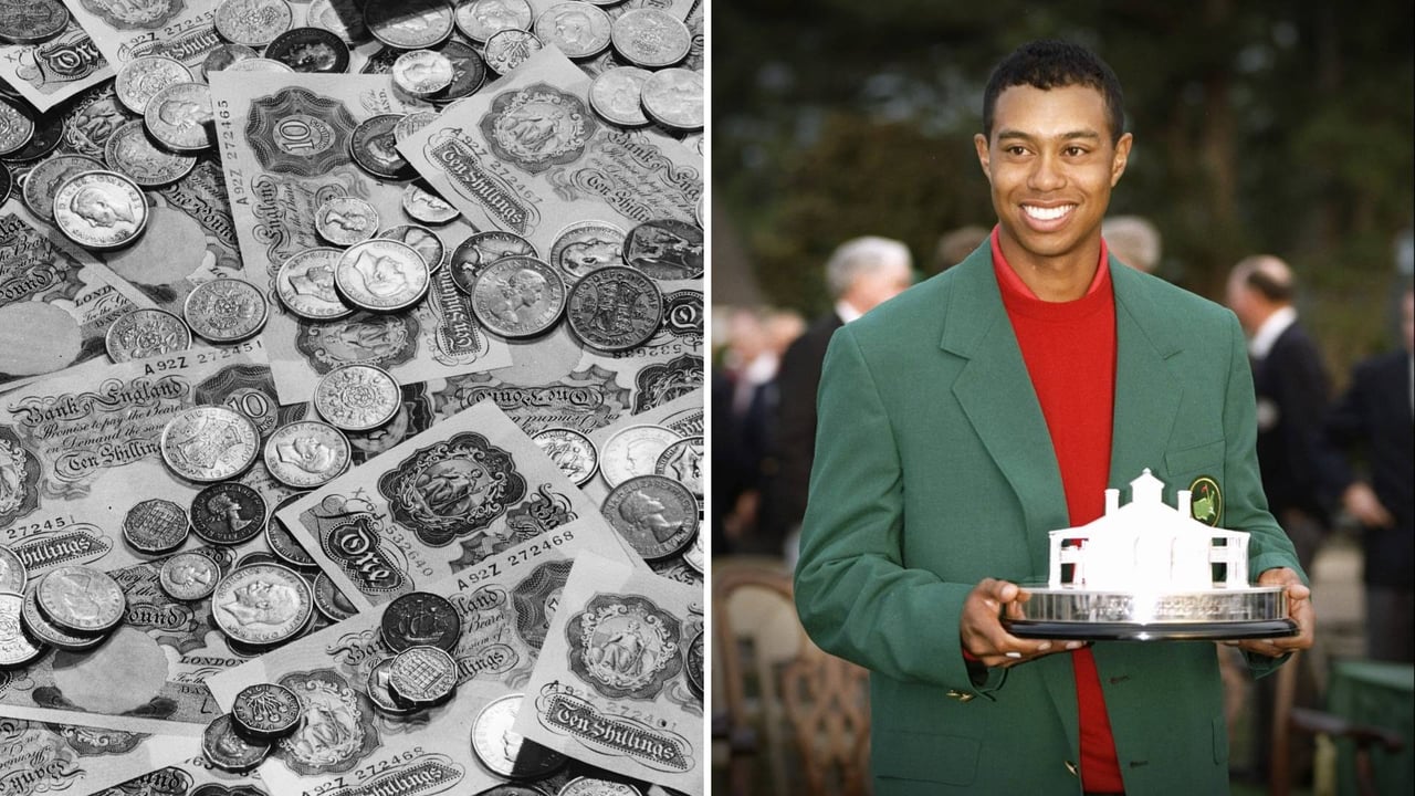 Die Preisgelder des US Masters - Die Entwicklung über die letzten 85 Jahre. (Foto: Getty) Die Preisgelder des US Masters - Die Entwicklung über die letzten 85 Jahre. (Foto: Getty)