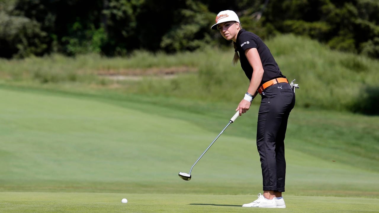 Sophia Popov feiert den zweiten Turniersieg ihrer Karriere - nur eine Woche nach ihrem ersten Triumph. (Foto: Getty)