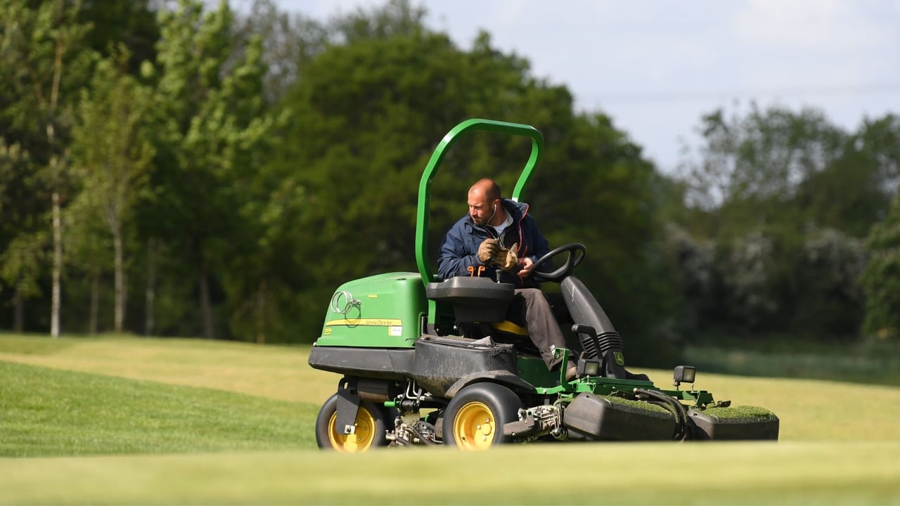 Die Greenkeeper waren nicht untätig während dem Corona-Lockdown. (Foto: Getty) Die Greenkeeper waren nicht untätig während dem Corona-Lockdown. (Foto: Getty)