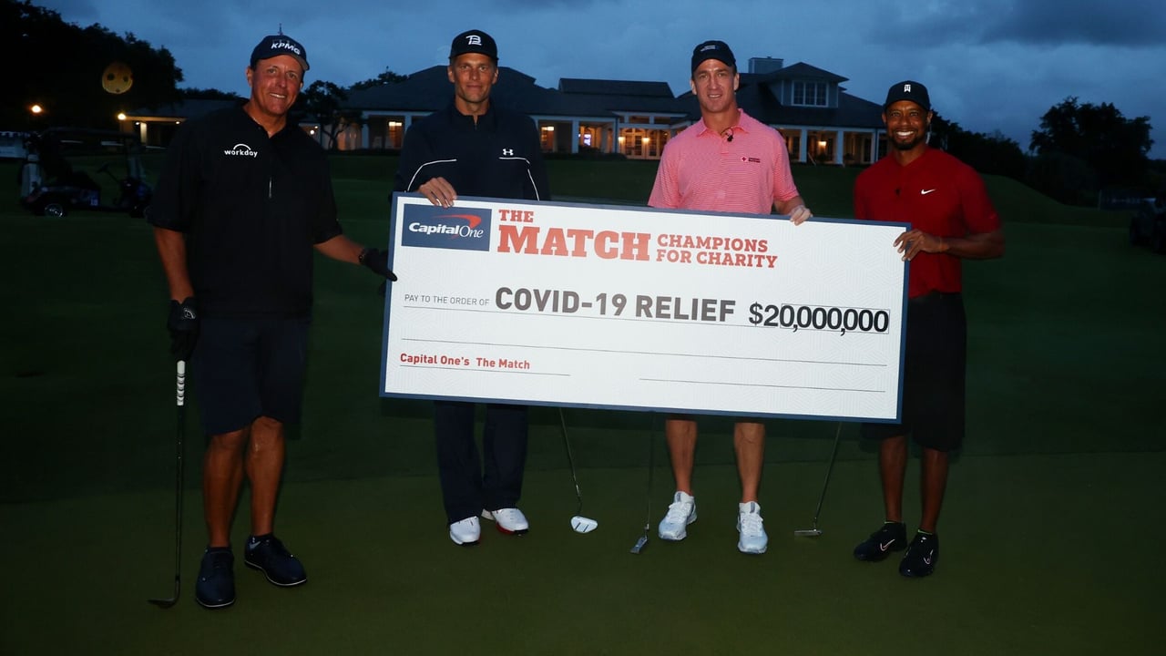 Tiger Woods und Peyton Manning sichern sich die zweite Auflage von "The Match". (Foto: Getty)