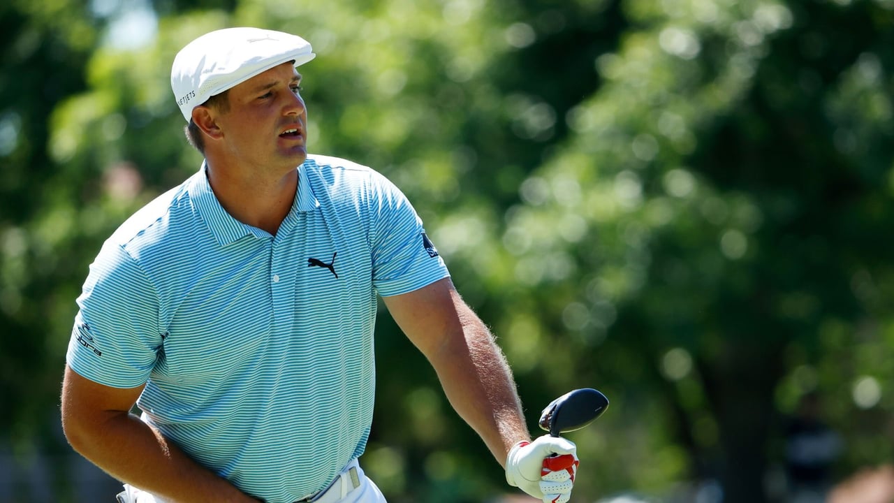 Bryson DeChambeau hat in der Corona-Zeit ordentlich zugelegt. An Masse und an Länge. (Foto: Getty) Bryson DeChambeau hat in der Corona-Zeit ordentlich zugelegt. An Masse und an Länge. (Foto: Getty)