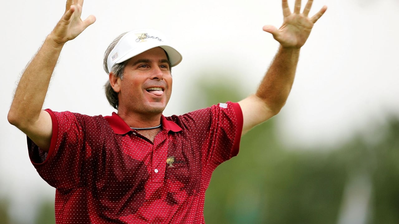 Fred Couples' Spitznamen "Boom Boom Freddy" war kein Zufall. (Foto: Getty) Fred Couples' Spitznamen "Boom Boom Freddy" war kein Zufall. (Foto: Getty)
