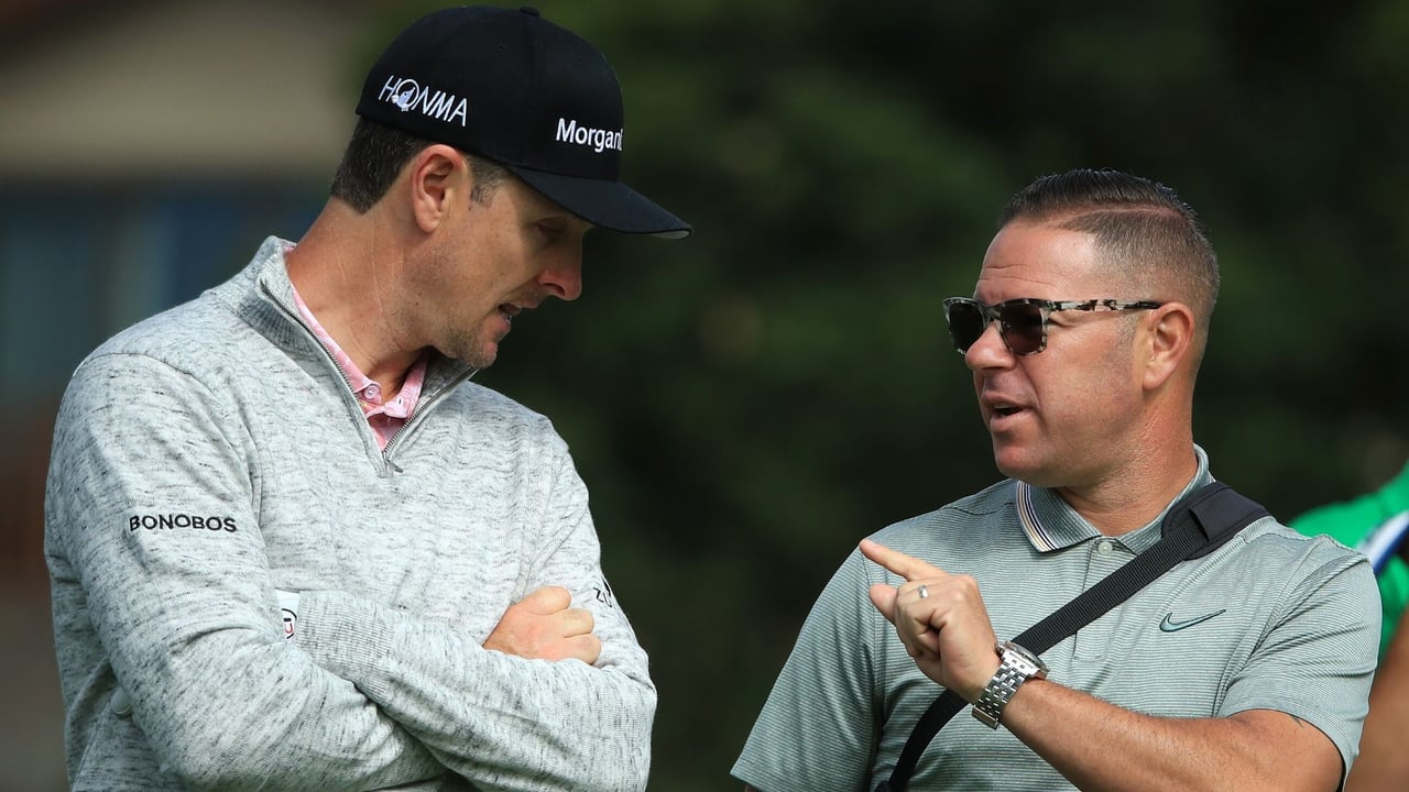 Justin Rose und Sean Foley während der US Open 2019. (Foto: Getty) Justin Rose und Sean Foley während der US Open 2019. (Foto: Getty)