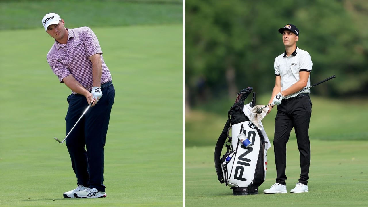 Sepp Straka und Matthias Schwab (beide -5) sind die beiden besten deutschsprachigen Spieler bei der 3M Open der PGA Tour. (Foto: Getty) Sepp Straka und Matthias Schwab (beide -5) sind die beiden besten deutschsprachigen Spieler bei der 3M Open der PGA Tour. (Foto: Getty)