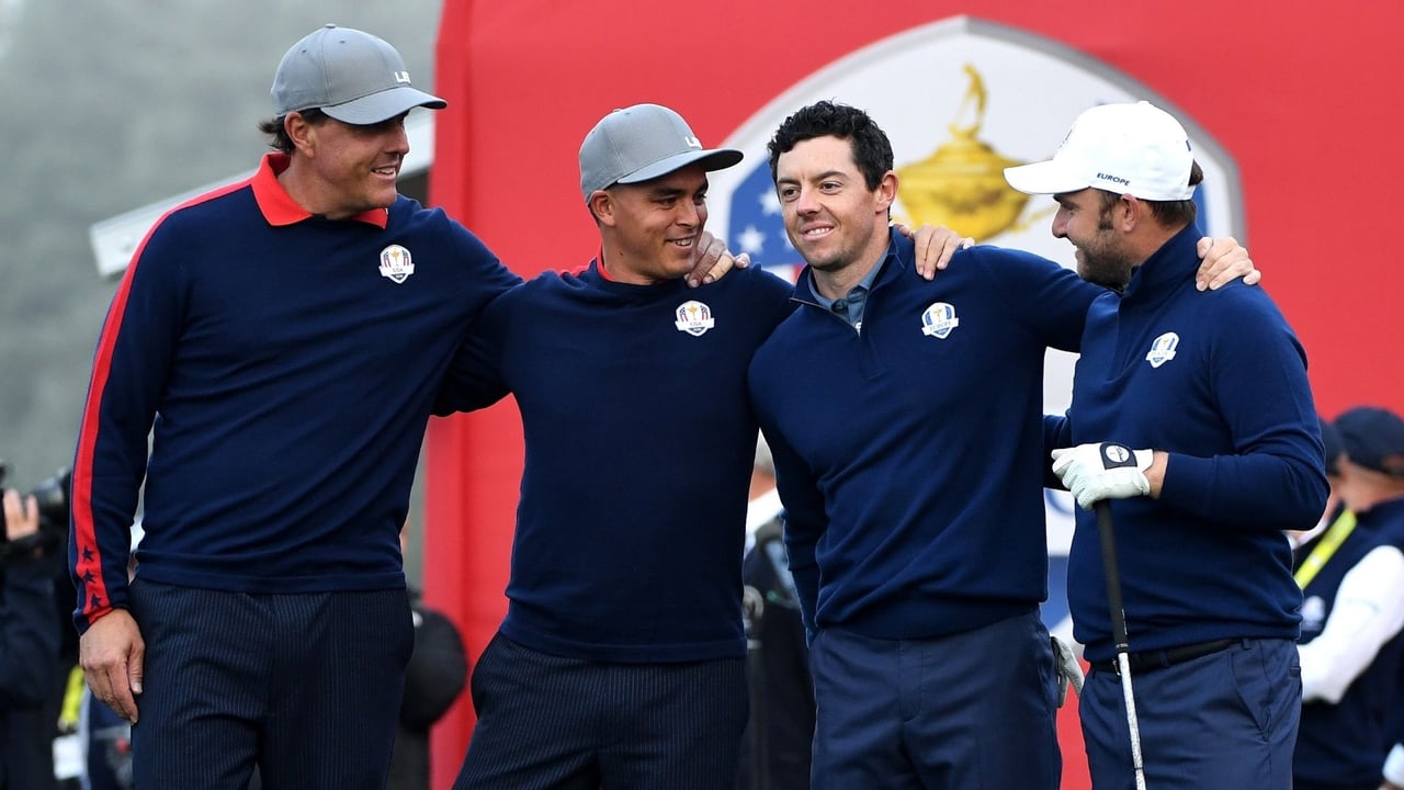 Beim Chapman Vierer spielen zwei Teams aus je zwei Spielerinnen oder Spielern gegeneinander. (Foto: Getty) Beim Chapman Vierer spielen zwei Teams aus je zwei Spielerinnen oder Spielern gegeneinander. (Foto: Getty)