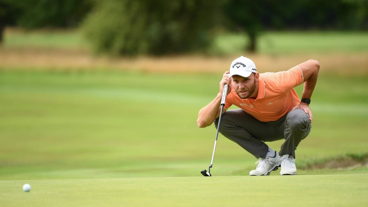 An diesem Wochenende der beste deutsche Golfer auf der European Tour: Maximillan Kieffer. (Foto: Getty) An diesem Wochenende der beste deutsche Golfer auf der European Tour: Maximillan Kieffer. (Foto: Getty)