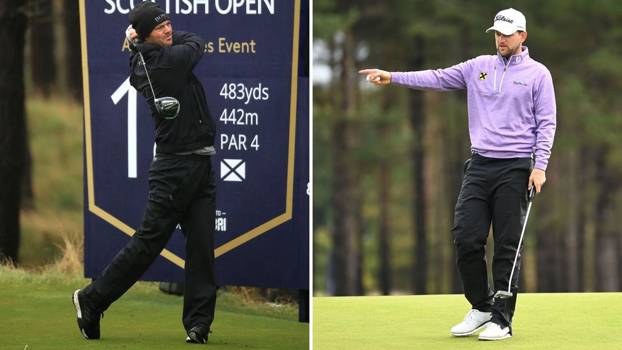 Martin Kaymer und Bernd Wiesberger bei der Scottish Open. (Foto: Getty) Martin Kaymer und Bernd Wiesberger bei der Scottish Open. (Foto: Getty)
