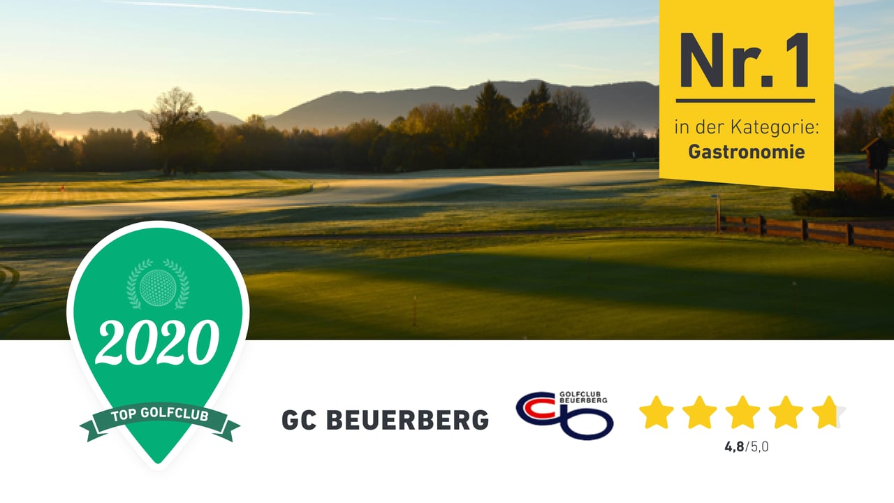 Der GC Beuerberg gewann 2020 die Kategorie "Gastronomie". (Foto: Golf Post). Der GC Beuerberg gewann 2020 die Kategorie "Gastronomie". (Foto: Golf Post).
