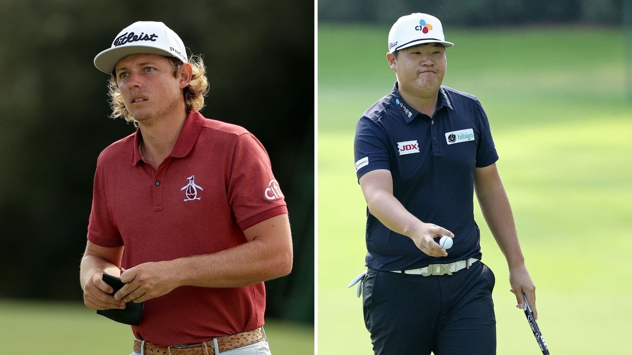 Die beiden Zweitplatzierten dieses 84. Masters, Cameron Smith und Sungjae Im, haben ein grandioses Turnier gespielt und dürfen sich wahrlich als zweite Sieger im Schatten von Dustin Johnson fühlen. (Foto: Getty) Die beiden Zweitplatzierten dieses 84. Masters, Cameron Smith und Sungjae Im, haben ein grandioses Turnier gespielt und dürfen sich wahrlich als zweite Sieger im Schatten von Dustin Johnson fühlen. (Foto: Getty)