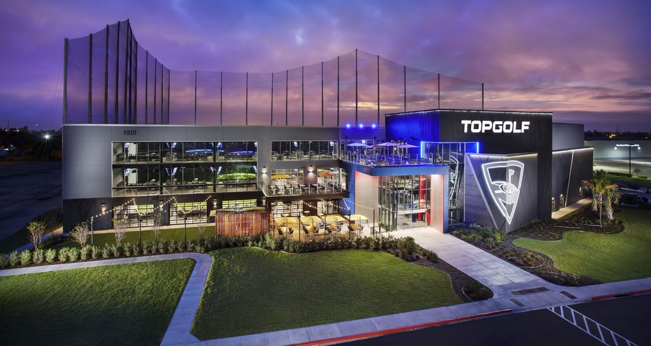 So wird die Topgolf-Anlage in Oberhausen aussehen (Foto: Topgolf) So wird die Topgolf-Anlage in Oberhausen aussehen (Foto: Topgolf)