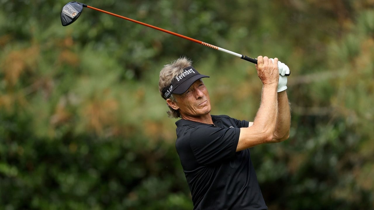 Bernhard Langer spricht im Interview nach dem Moving Day über die Faszination Augusta und McIlroys Siegchancen. (Foto: Getty) Bernhard Langer spricht im Interview nach dem Moving Day über die Faszination Augusta und McIlroys Siegchancen. (Foto: Getty)