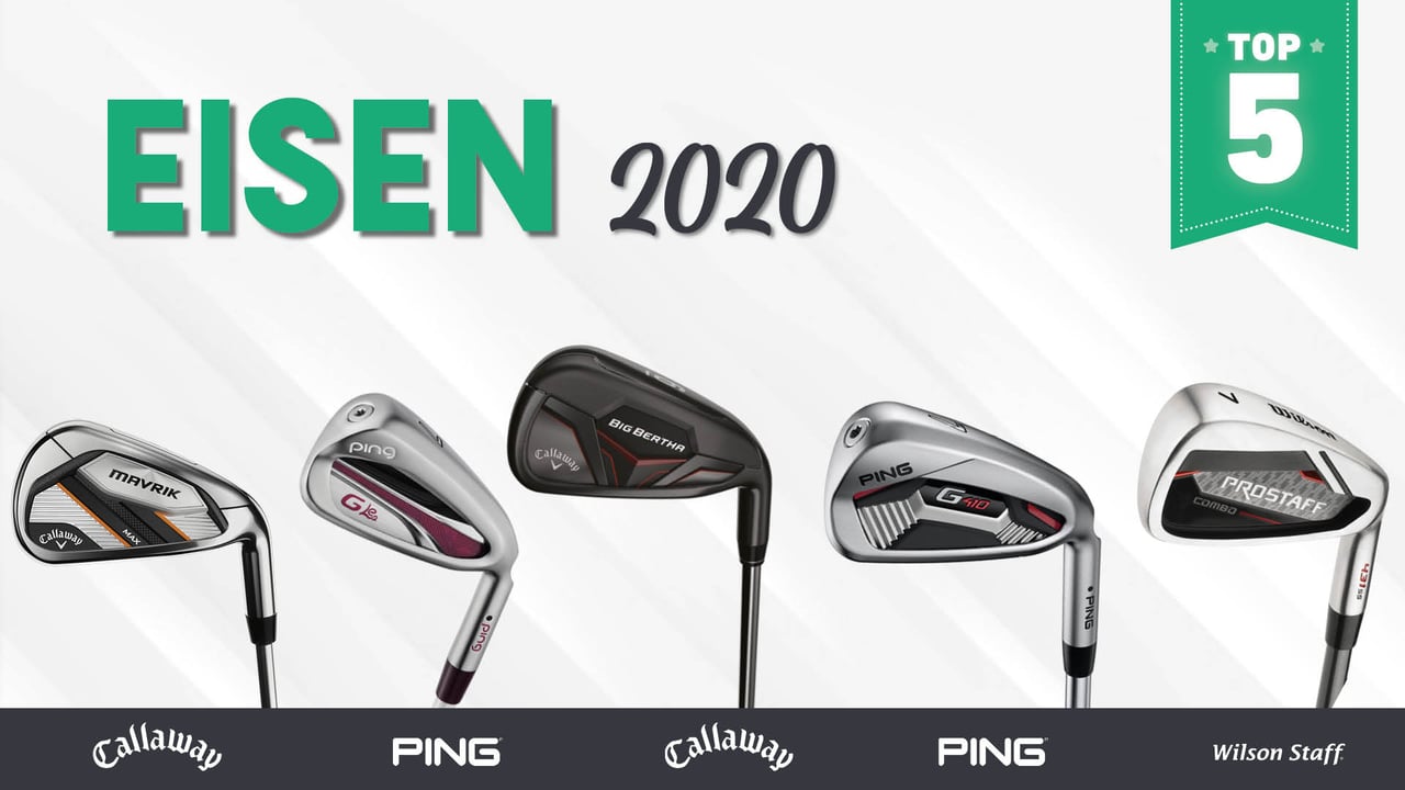 Wir zeigen Euch die besten Eisen aus 2020. (Foto: Callaway, Ping, Wilson)