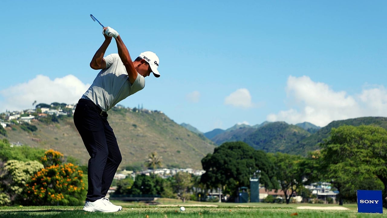 Collin Morikawa auf Hawaii. (Foto: Getty) Collin Morikawa auf Hawaii. (Foto: Getty)