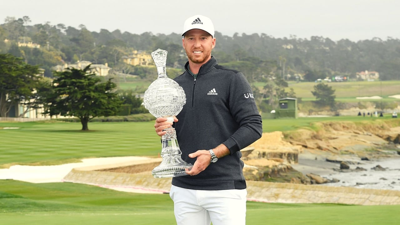 Daniel Berger gewinnt am Pebble Beach. (Foto: Getty) Daniel Berger gewinnt am Pebble Beach. (Foto: Getty)