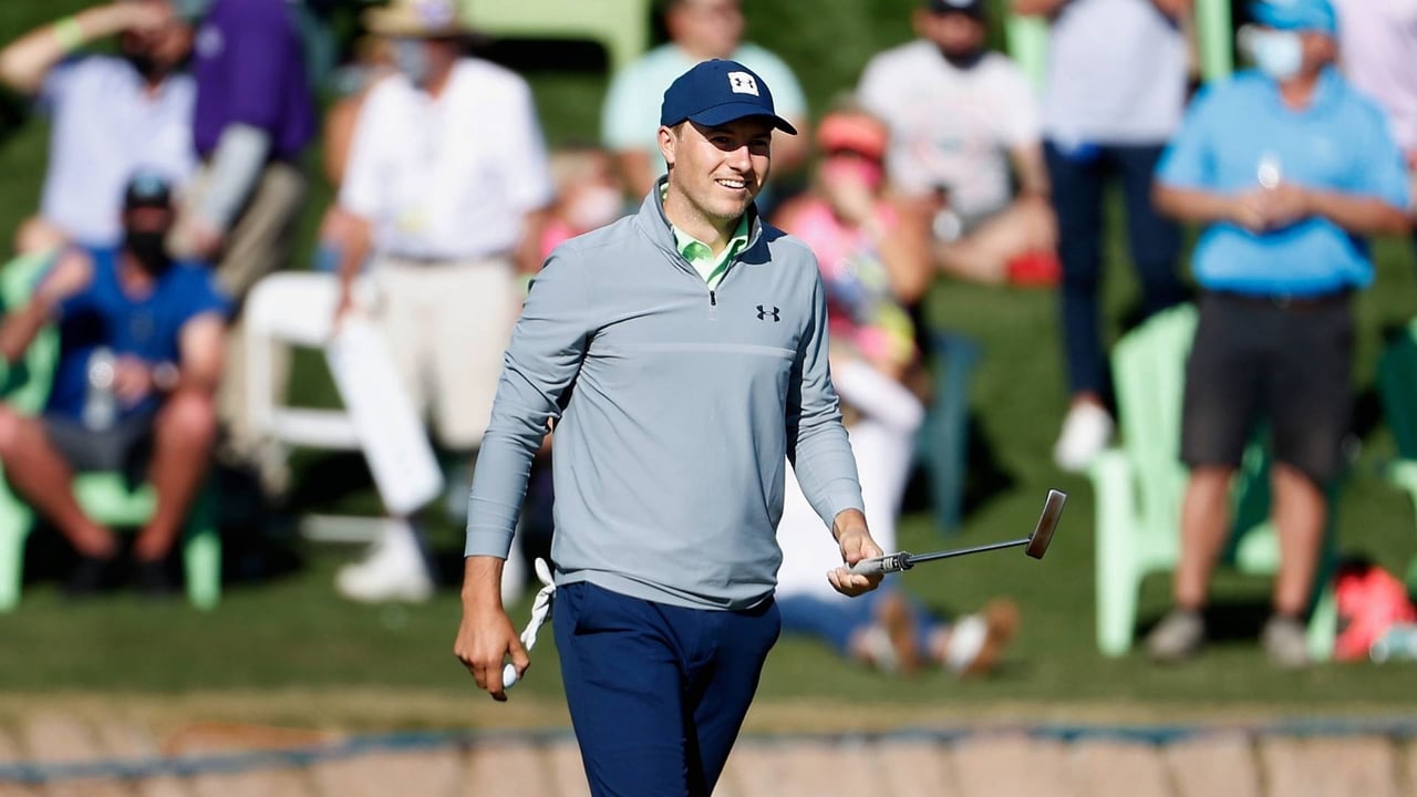 Jordan Spieth liegt vor dem Finale der Waste Management Phoenix Open in geteilter Führung. (Foto: Getty) Jordan Spieth liegt vor dem Finale der Waste Management Phoenix Open in geteilter Führung. (Foto: Getty)