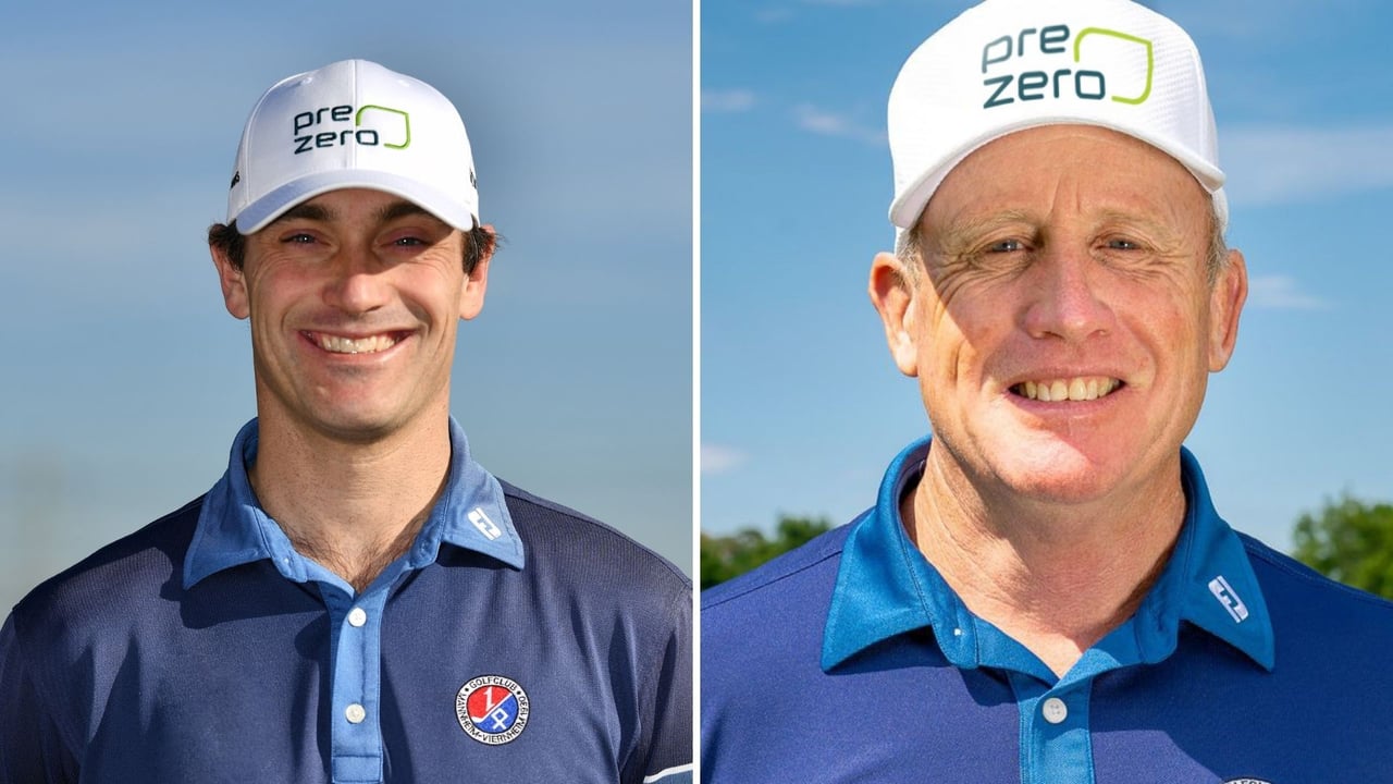 Ted Long bleibt weiterhin Trainer des Herren-Bundesliga-Teams des Golfclub Mannheim-Viernheim 1930 e.V. Florian Fritsch stößt zum Team hinzu. (Foto: GC Mannheim Viernheim)