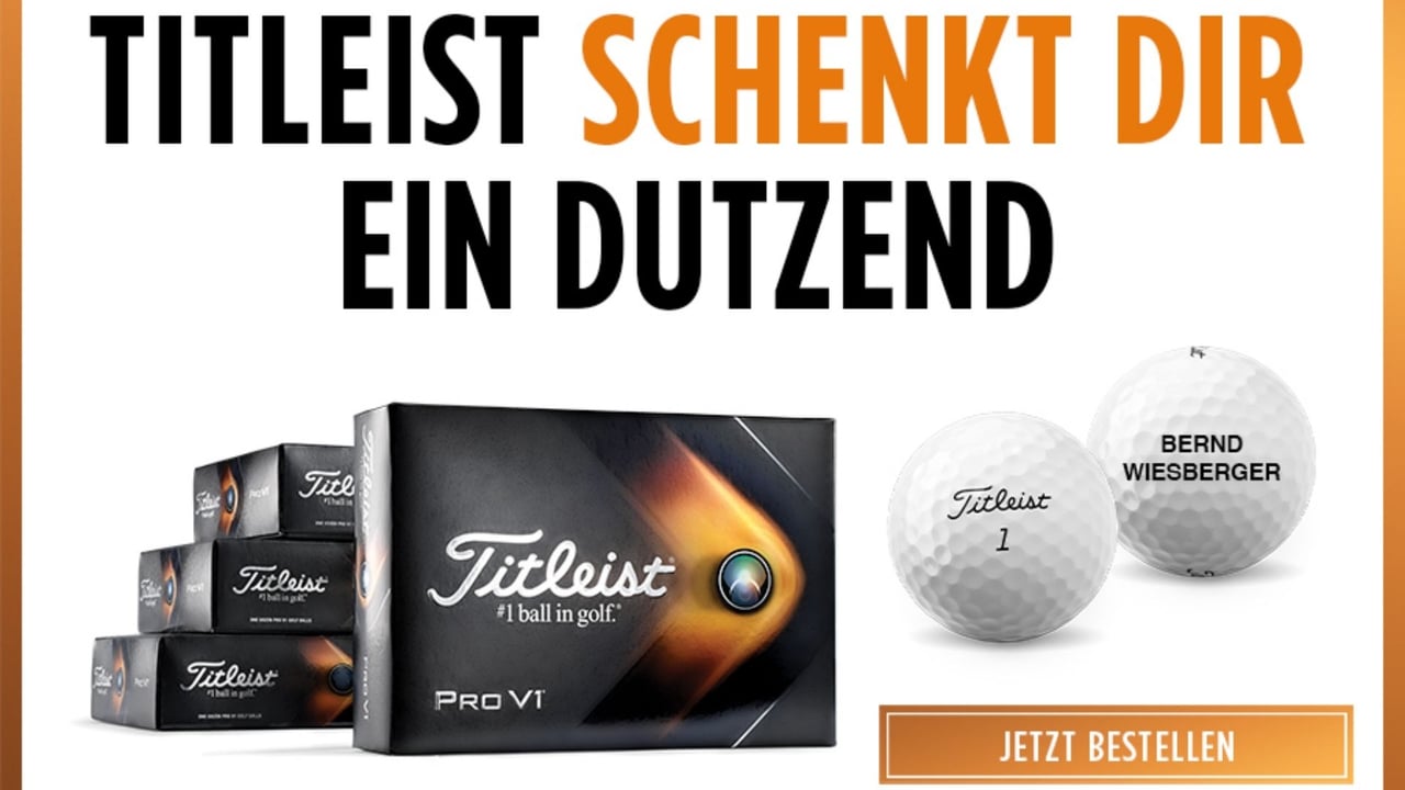 Titleist schenkt Ihnen das vierte Dutzend inklusive einer möglichen Bedruckung. (Foto: Titleist) Titleist schenkt Ihnen das vierte Dutzend inklusive einer möglichen Bedruckung. (Foto: Titleist)