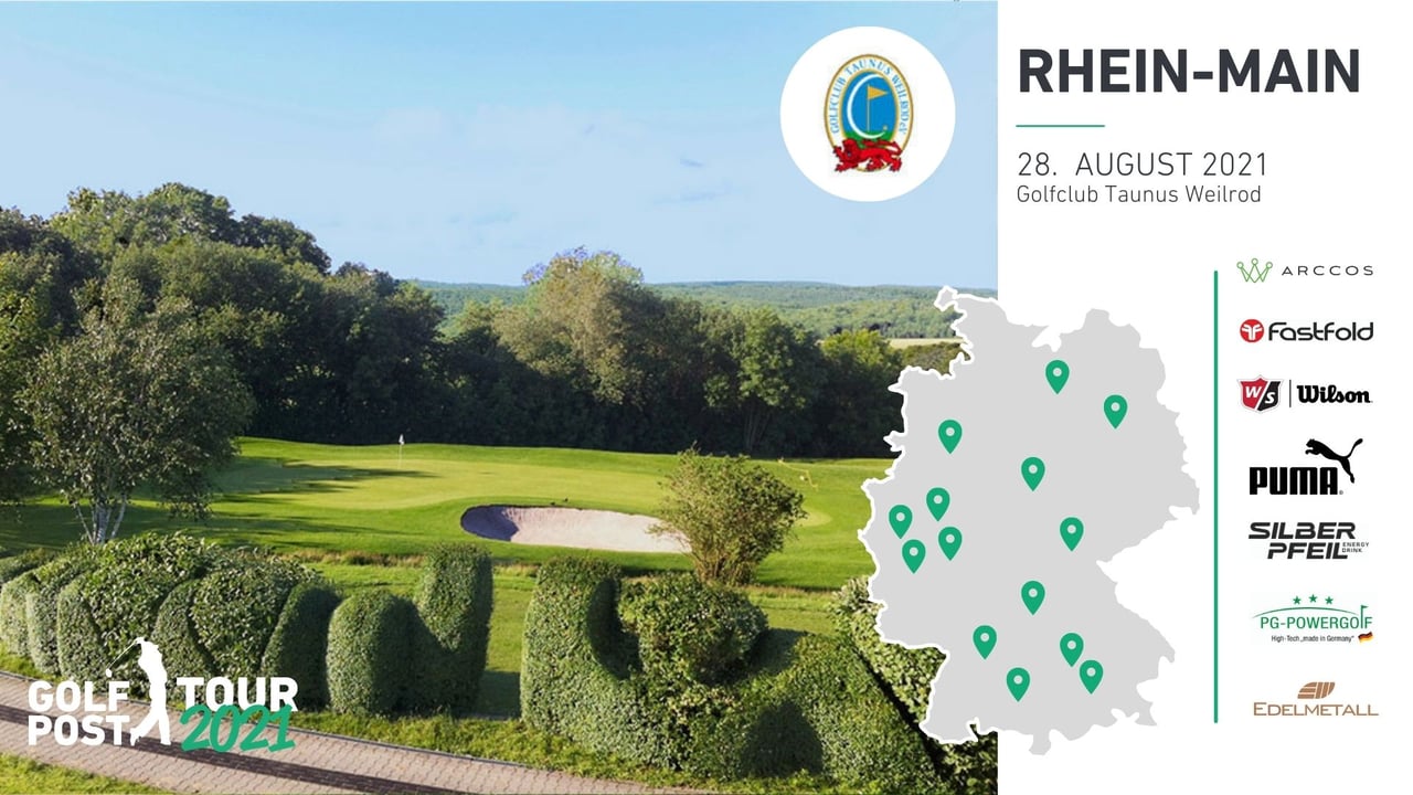 Der Golfclub Taunus Weilrod ist bei der Golf Post Tour 2021 dabei. (Foto: Golf Post) Der Golfclub Taunus Weilrod ist bei der Golf Post Tour 2021 dabei. (Foto: Golf Post)