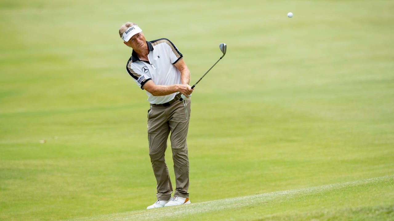 Bernhard Langer spielt bei der Senior PGA Championship um seinen zweiten Titel. (Foto: Getty)
