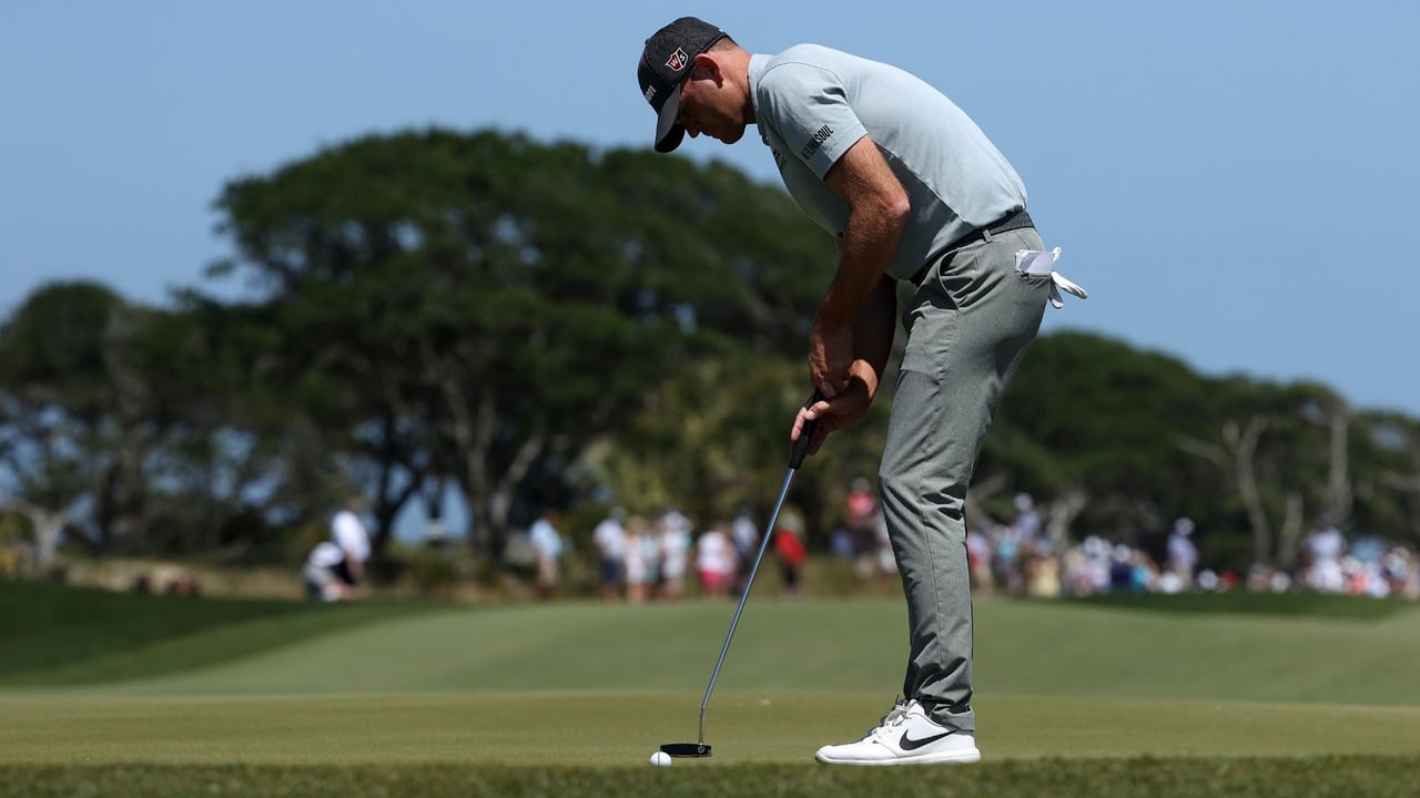 Brendan Steel spielte den falschen Ball am Moving Day der PGA Championship 2021 und erhielt Strafschläge dafür. (Foto: Getty) Brendan Steel spielte den falschen Ball am Moving Day der PGA Championship 2021 und erhielt Strafschläge dafür. (Foto: Getty)