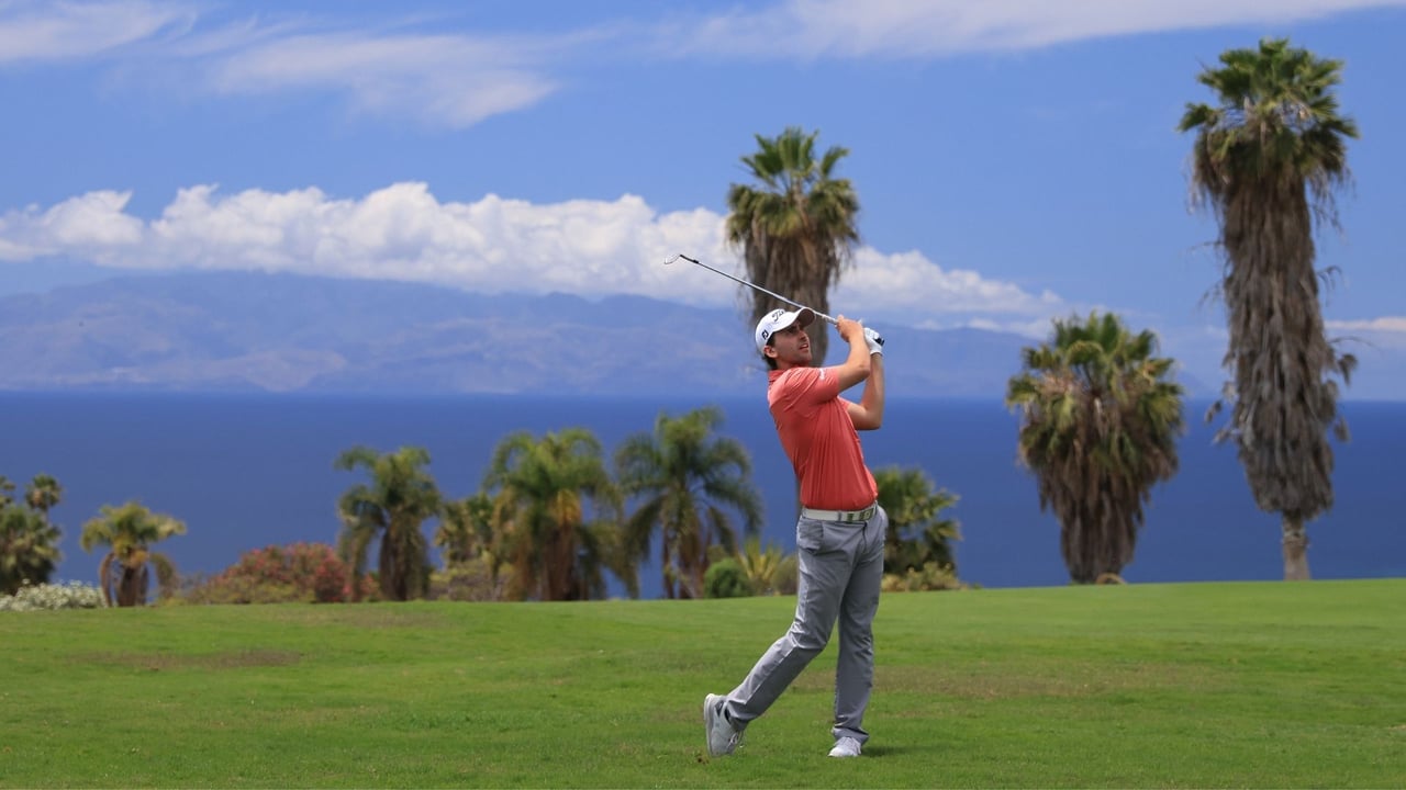 Von Dellingshausen spielt vor herrliche karibischen Panorama (Foto: Getty) Von Dellingshausen spielt vor herrliche karibischen Panorama (Foto: Getty)
