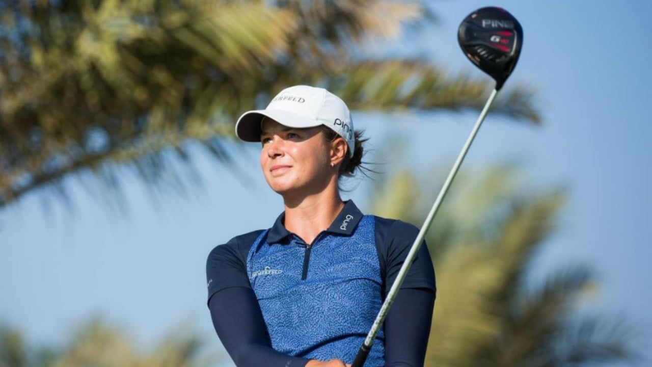 Esther Henseleit schafft es auf der LPGA Tour ins Wochenende. (Foto: Instagram/@esther_hen) Esther Henseleit schafft es auf der LPGA Tour ins Wochenende. (Foto: Instagram/@esther_hen)