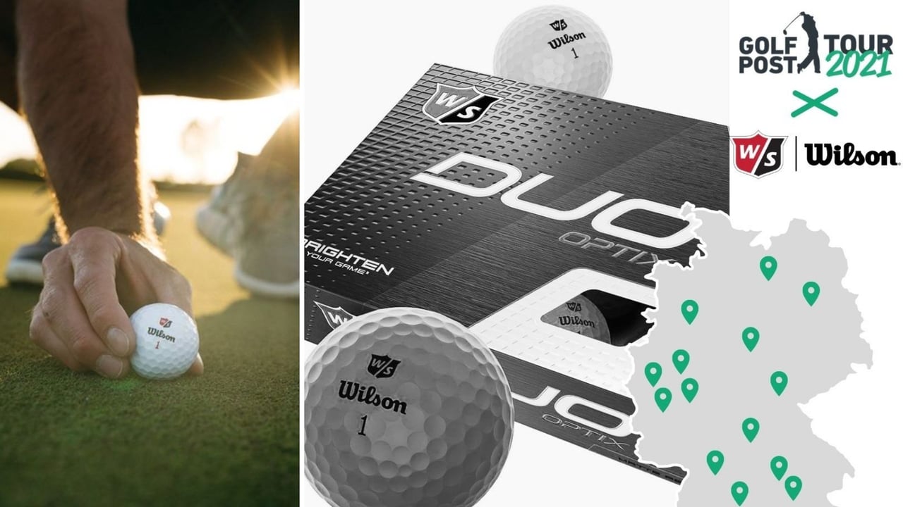 Neueste Technologie zum Anfassen! Die Duo Soft+ Bälle von Wilson golf, offizieller Sponsor der Golf Post Tour 2021! (Foto: @wilsongolf/instagram) Neueste Technologie zum Anfassen! Die Duo Soft+ Bälle von Wilson golf, offizieller Sponsor der Golf Post Tour 2021! (Foto: @wilsongolf/instagram)