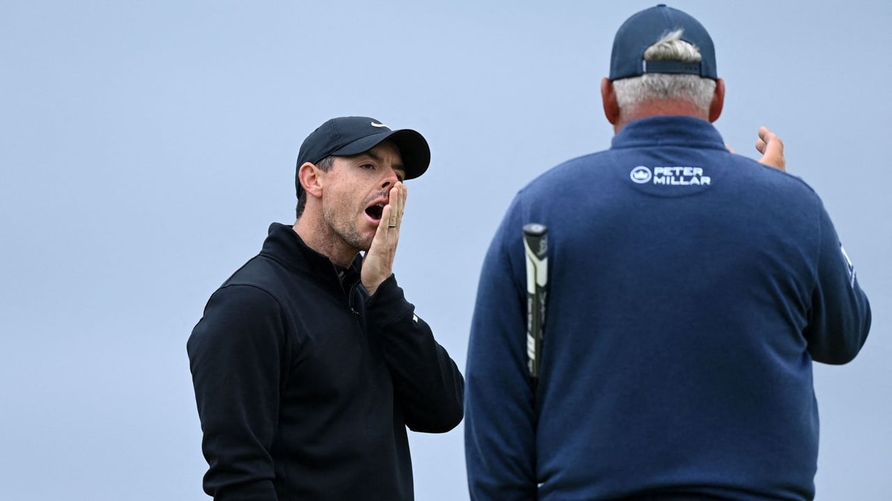 Rory McIlroy über die schwierigen Bedingungen bei der British Open 2021. (Foto: Getty) Rory McIlroy über die schwierigen Bedingungen bei der British Open 2021. (Foto: Getty)
