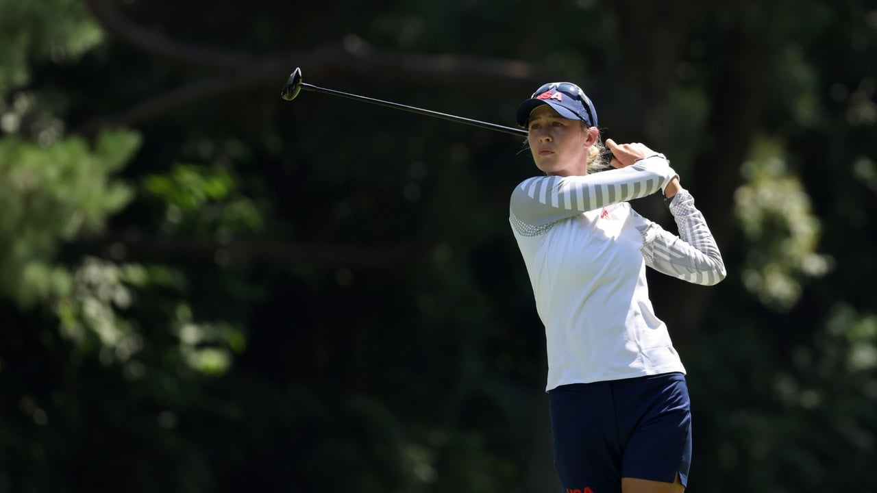 Nelly Korda geht als Führende ins Finale bei Olympia 2021. (Foto: Getty) Nelly Korda geht als Führende ins Finale bei Olympia 2021. (Foto: Getty)