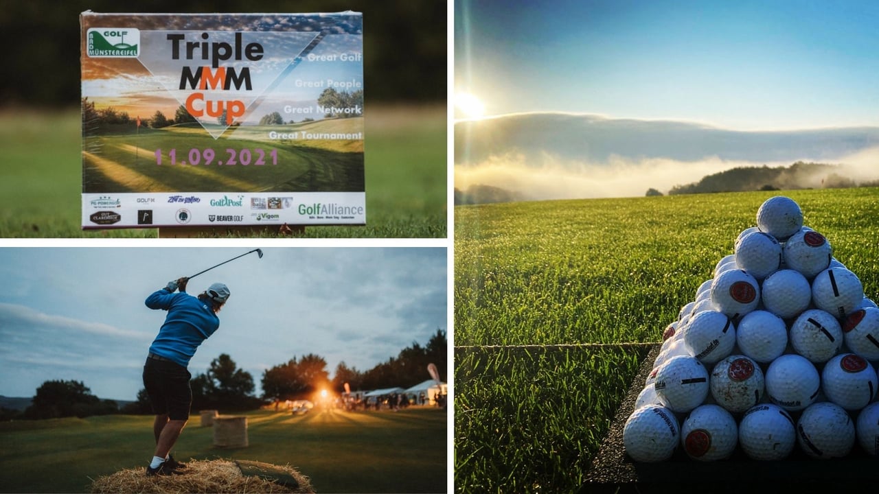 Zum zweiten Mal fand dieses Jahr der Triple MMM Cup in Bad Münstereifel statt. (Foto: Golf Bad Münstereifel) Zum zweiten Mal fand dieses Jahr der Triple MMM Cup in Bad Münstereifel statt. (Foto: Golf Bad Münstereifel)