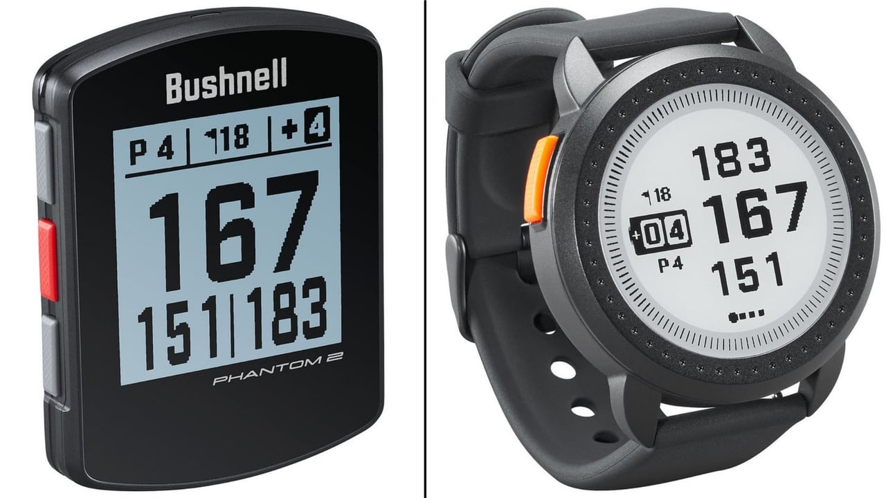 Die neuen Modelle von Bushnell Golf. Der Entfernungsmesser und die GPS-Uhr. (Foto: bushnell) Die neuen Modelle von Bushnell Golf. Der Entfernungsmesser und die GPS-Uhr. (Foto: bushnell)