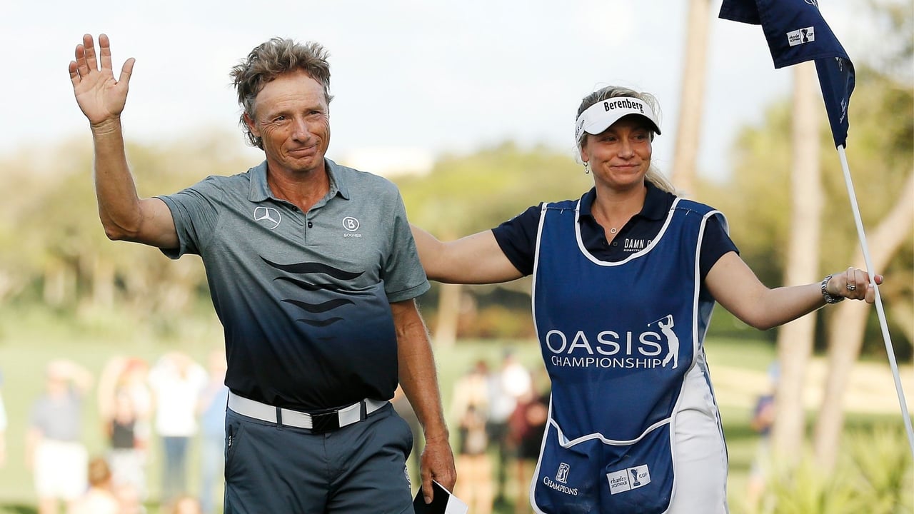 Bernhard Langer und seine Tochter Jackie Langer John (Foto: Getty) Bernhard Langer und seine Tochter Jackie Langer John (Foto: Getty)