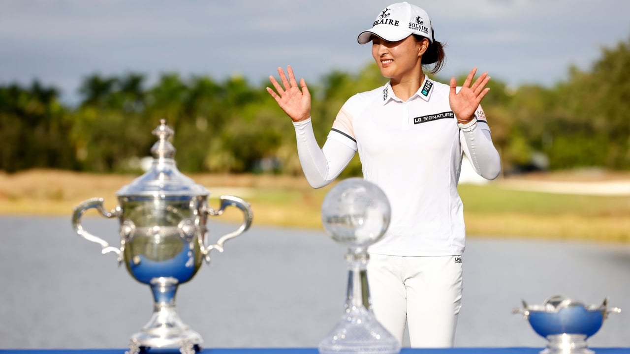 Jin Young Ko gewinnt das Finale auf der LPGA Tour und den Titel als "Player of the Year". (Foto: Getty) Jin Young Ko gewinnt das Finale auf der LPGA Tour und den Titel als "Player of the Year". (Foto: Getty)