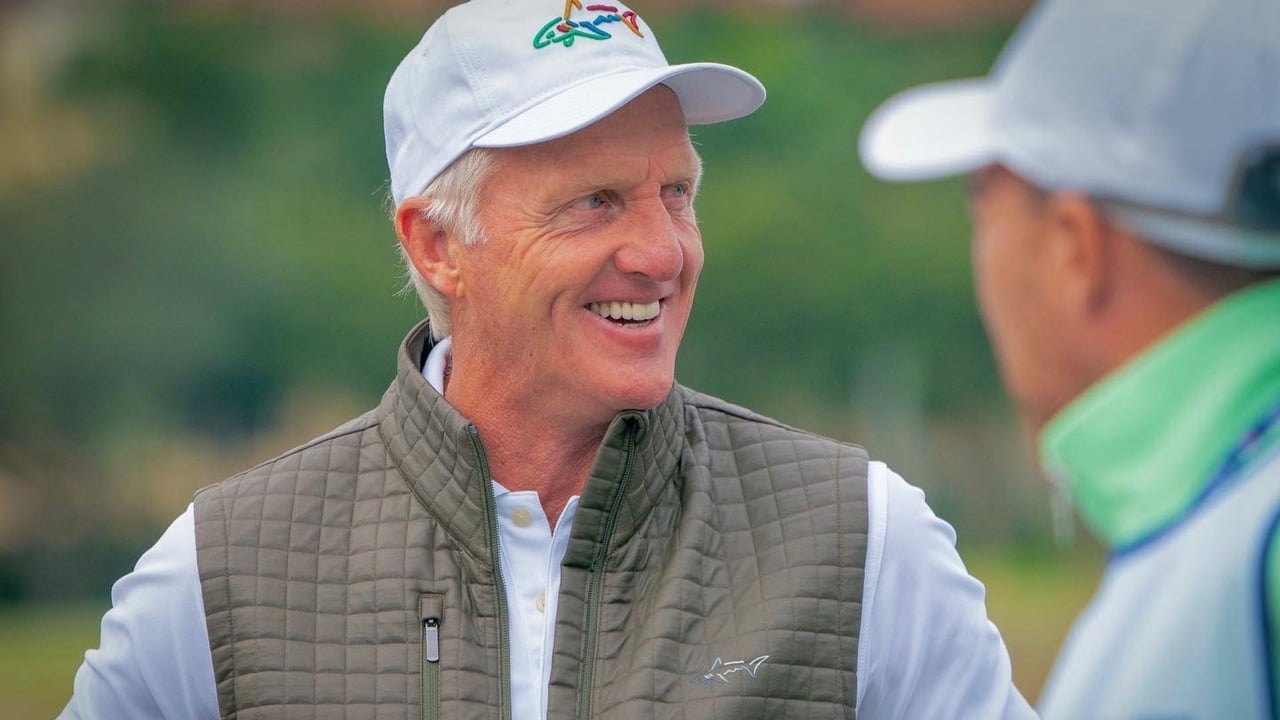 Greg Norman ist Gastgeber des QBE Shootout auf der PGA Tour. (Foto: Twitter/@SharkGregNorman)