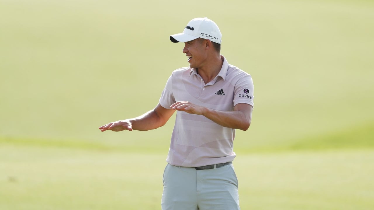 Collin Morikawa ist bereit für die DP World Tour 2022 (Foto: Getty). Collin Morikawa ist bereit für die DP World Tour 2022 (Foto: Getty).