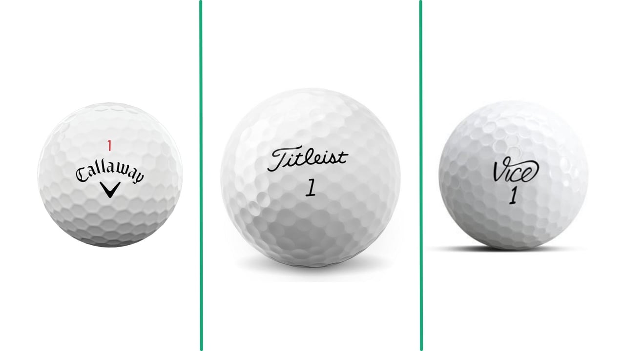 Wir zeigen die beliebtesten Golfbälle der Golf Post Community. (Foto: Callaway/Titleist/Vice) Wir zeigen die beliebtesten Golfbälle der Golf Post Community. (Foto: Callaway/Titleist/Vice)